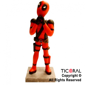 ADOR DEADPOOL PORCELANA FRIA x 1